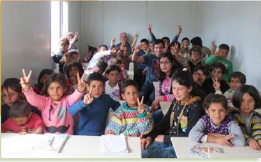 Kinder in Kobane